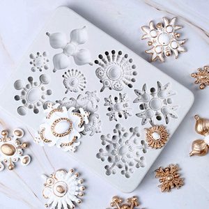 Baroque Style Pearl Brooch Silicone Molds <b>Gem</b> Jewelry Making <b>Craft</b> Supplies - Product Image 3
