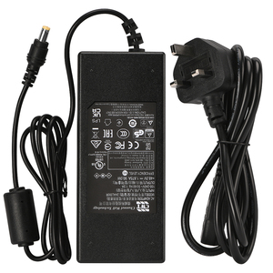 Adaptateur secteur compatible Hik DH NVR 48V 1.875A 90W avec câble de 1,5 m 3,5 mm 50/60Hz, prise EU/UK, certifié CE KC UKCA PSE - Product Image 1