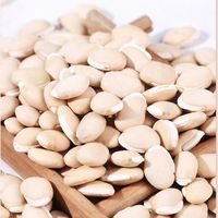 Haricot blanc naturel séché sans soufre, 100 % naturel, sûr et comestible, base pour superaliments végétaliens sans gluten, Bai Bian Dou