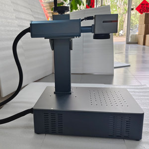 Fiber Laser Engraving Machine for Stone Metal <b>Rubber</b> <b>Plastic</b> 2.5D Deep Marking Serial Number With Rotary Axis High-Precision - Product Image 6