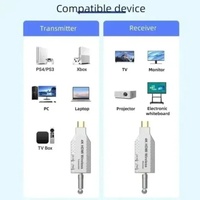 Émetteur-récepteur sans fil compatible 58G 50M 4K30Hz pour extension vidéo, ordinateur portable, caméra, décodeur TV, moniteur