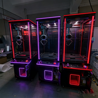 Mini machine à griffes Ufo Crane Machine à 2 pieds, capacité de 500 jeux américains, avec armoire à jouets, garantie 1 an, pour centres commerciaux