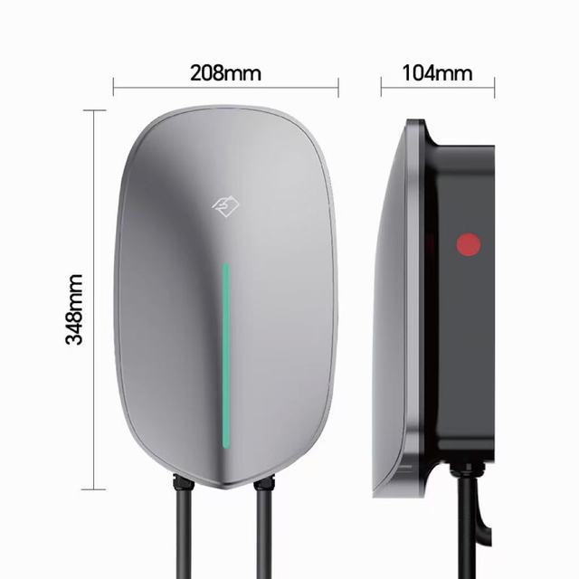 New 7kW-22kW 230V-400V CE/TUV Certified Wallbox AC EV Charger Type 2 OCPP1.6J IP65 WiFi/4G/ Residential Commercial Use