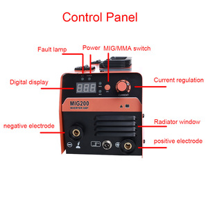 Máquina de Soldar Portátil MIG/MMA de 200A con Cable de Flujo de 110V, Protección de Gas CO2, IGBT, Sin Aire, para Soldadura Secundaria - Product Image 5