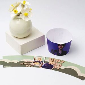 Funda Aislante para Taza de Café Personalizada con Diseño de Ídolo Kpop - Product Image 6