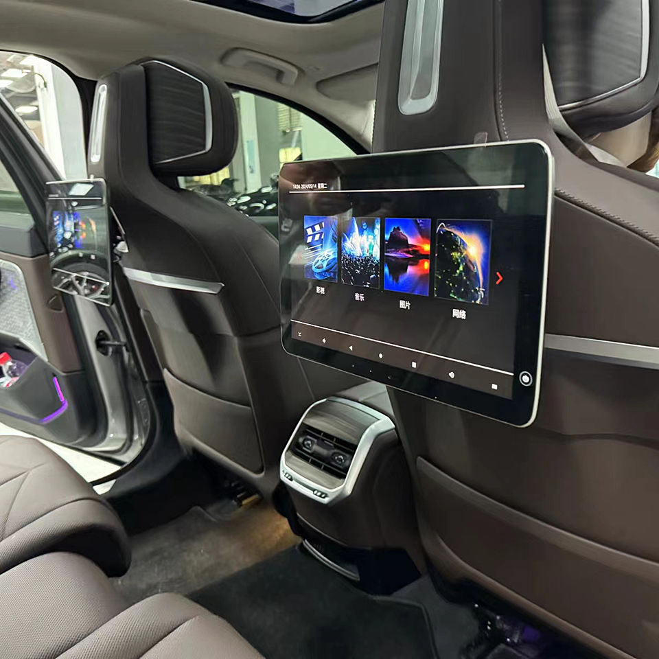 Android Headrest Video Player for BMW X5 X7 - Plug & Play