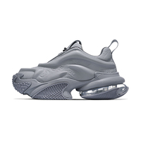 Chaussures de course et de marche épaisses pour femmes, respirantes, à absorption des chocs, semelle épaisse, confortables, design tendance, faible MOQ, approvisionnement en gros direct usine