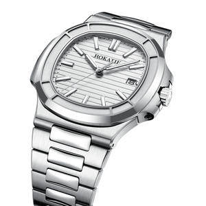 Montre mécanique automatique ultra-fine Miyota pour homme, résistante à l'eau, analogique, en acier inoxydable, montre de travail - Product Image 3