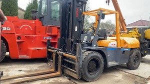 <b>Used</b> TCM FD100 10 Ton Diesel Counterbalance Forklift with 6 Months Warranty - Product Image 2