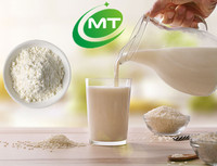 Poudre de lait de riz séché saveur sucrée échantillon gratuit bas prix poudre de protéine de riz biologique naturel pur de haute qualité pour l'énergie en vrac