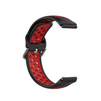 Yida – bracelet de montre intégré extensible double couleur de 18mm pour les montres Xiaomi , fossil , Huawei