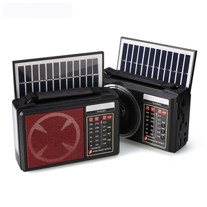 Radio solaire portable isolar, radio d'urgence FM AM SW, radio Bluetooth avec haut-parleur et lampe torche - Product Image 3