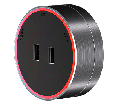 Prise USB double