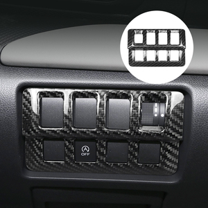 <span class=keywords><strong>Shasha</strong></span> accessoires en Fiber de carbone mode phares interrupteur panneau cadre en Fiber de carbone accessoires de voiture pour Subaru WRX 2022-2023 - Product Image 6