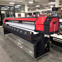 Imprimante jet d'encre éco-solvant I3200 à 4 têtes de 320 cm, de fabrication industrielle, avec têtes d'impression DX11 Ricoh L805, machines d'impression de bannières flexibles de 3,2 m