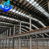 Entrepôt préfabriqué en structure métallique à haute efficacité avec plan de conception d'entrepôt
