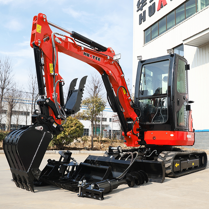 Ce EPA Mini Digger 3500kg Mini Máy xúc 1 tấn 2 tấn 3 tấn để bán với tập tin đính kèm đa chức năng mini máy xúc Bagger giá