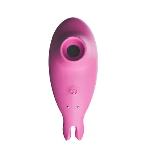 Sexy ventosa lamiendo lengua retráctil consolador en forma de juguete femenino adulto vibración sexual