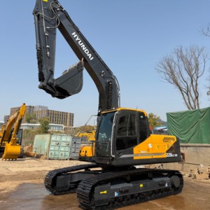 Excavatrice d'occasion Hyundai 225-9t de 22 tonnes, engins de construction d'occasion, excavatrices d'ingénierie 220-9s 305-9t 335-9t 485, bonne qualité - Product Image 2