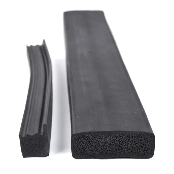 Silicone/EPDM/sealing strip Dense/foam rubber sealing strip can be customized