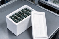 Boîte en mousse de polystyrène pour aliments froids, glace sèche, transport médical, fruits, poissons, légumes et viandes