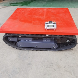 Telaio Cingolato Elettrico con Telecomando, Scatola del Cambio Idraulica, Cingoli in Gomma e IOT per Macchine Forestali - Product Image 3