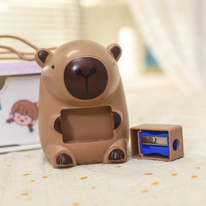 Ventilateur portable Lucky Bear sans pales, rechargeable, avec taille-crayon intégré, ventilateur de bureau portable - Product Image 2
