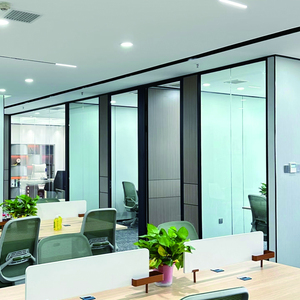 Vách ngăn kính cường lực cao cấp, cách âm, tháo lắp được, dùng cho phòng họp văn phòng, không gian thương mại - Product Image 3