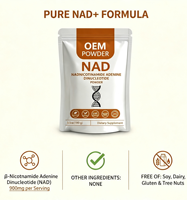 Vente en gros de poudre de nicotinamide adénine dinucléotide (NAD) naturelle de haute qualité pour la santé quotidienne des adultes