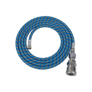 Adaptador de bomba de aire modelo 1.8M, manguera trenzada de PU azul con conector K3 para herramientas neumáticas y mangueras de plomería - Product Image 4