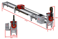 Machine de découpe laser de précision pour tuyaux - Découpeuse laser industrielle pour tuyaux en acier pour le traitement des métaux