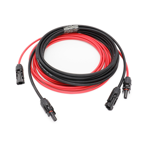 Kabel Sambungan Tembaga Solar PV 4mm2 6mm2 Daya 1000V 30A Kabel DC Solar untuk Panel Surya - Product Image 5
