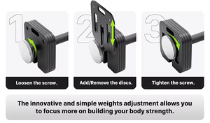 Équipement de <span class=keywords><strong>fitness</strong></span> à réglage rapide, haltères de 24 kg (50 lb) utilisés pour les hommes et les femmes, haltères réglables - Product Image 3