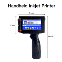 Imprimante à jet d'encre portable respectueuse de l'environnement utilisée pour le codage par lots sur les étiquettes, les cartes et les tubes