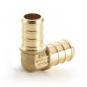 Factory Supply F1807 Lead Free Pex Elbow Equal Elbow Quick Connect Brass Crimp Pex Fitting