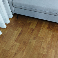 Revêtement de sol en vinyle PVC moderne personnalisé, rouleau de parquet en PVC, revêtement de sol en plastique, revêtement de sol en vinyle PVC durable