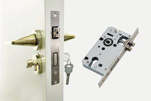 Porte en chêne cristal de carbone jaune crémeux pour chambres et vestiaires et <span class=keywords><strong>a</strong></span> des fonctions imperméables et ignifuges - Product Image 3