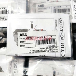 Contacts auxiliaires pour disjoncteurs Abb Oa3g01 Oa1g10 Oa1g01 Oa7g10 Oa2g11 pour appareillage électrique - Product Image 1