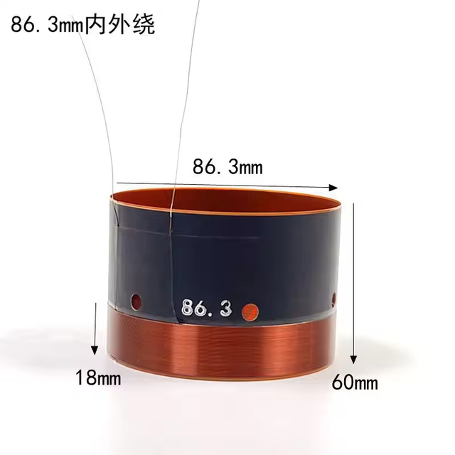 Speaker Repair Voice Coil Kit With Lead Wires and Adhesive for DIY and Workshop