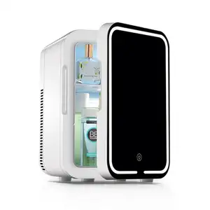 Novo Design portátil personalizado ao ar livre plástico gelo elétrico mini carro frigorífico para camping