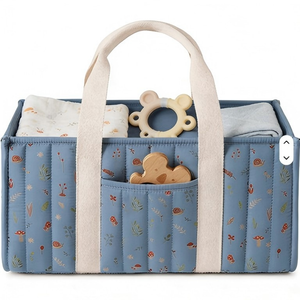 Bolsa de Pañales Acolchada Premium para Bebé, Organizador de Pañales Ligero de Poliéster, Impermeable, para Mamá y Bebé - Product Image 3
