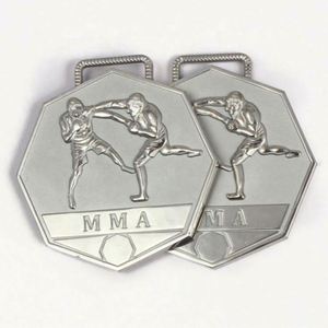 Medallas Deportivas Personalizadas de Aleación de Zinc con Diseño 3D Dorado para Maratón 5K, Fútbol, Taekwondo, con Cinta - Product Image 5