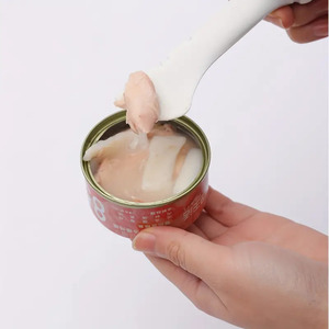Cuillère en silicone réutilisable pour nourriture en conserve pour chats, outil d'alimentation pour animaux de compagnie - Product Image 1
