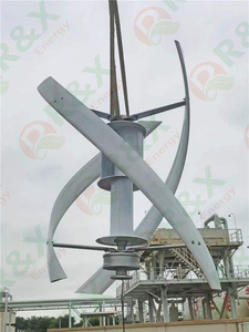 ระบบพลังงานไฮบริด R&X RX-XV 48V/96V/220V/380V เครื่องกำเนิดไฟฟ้าพลังงานลมสามเฟส พร้อมแผงโซลาร์เซลล์สำหรับใช้ในบ้าน RX-XV พลังงานลมฟรี - Product Image 2