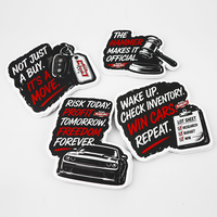 Etiquetas Personalizadas Impresas, Pegatinas de Vinilo Resistentes al Agua, Paquete de Pegatinas Autoadhesivas de PVC con Logotipo, Pegatinas Vsco Clean Kiss Cut
