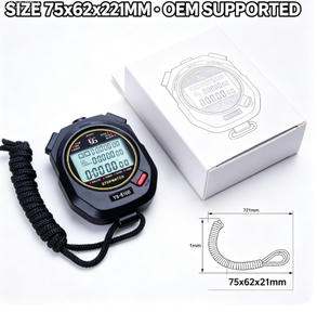 <span class=keywords><strong>Chronomètre</strong></span> sportif numérique série YS-810, précision 1/100 de seconde, mémoire 10-120 tours, étanche, minuteur électronique pour l'entraînement de course à pied - Product Image 6