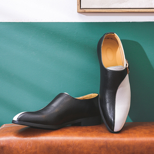 <span class=keywords><strong>Chaussures</strong></span> <span class=keywords><strong>bateau</strong></span> Derby décontractées pour hommes <span class=keywords><strong>en</strong></span> cuir véritable, souples, confortables, respirantes et antidérapantes, idéales pour les mariages et les affaires – Grande Vente - Product Image 3