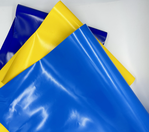 Bâche en polyester <span class=keywords><strong>enduit</strong></span> de PVC toile de tente imperméable autre tissu tissé équipement de sport tapis de yoga bâche claire imperméable noir - Product Image 4