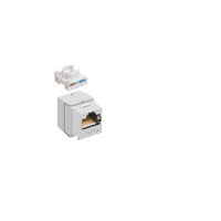 Modul Keystone Jack RJ45 Cat6 180 Derajat Tanpa Alat, Penjualan Grosir OEM ODM Terlaris, Baru, untuk Penggunaan Kabel LAN Solid