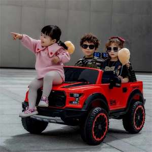 Jouet à piles pour enfants à 4 roues F150 pour les enfants de 2 à 4 ans, unisexe, en plastique, surdimensionné, pour 2 personnes - Product Image 6